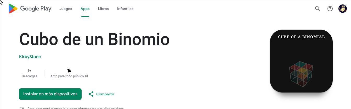 Captura de la app Android